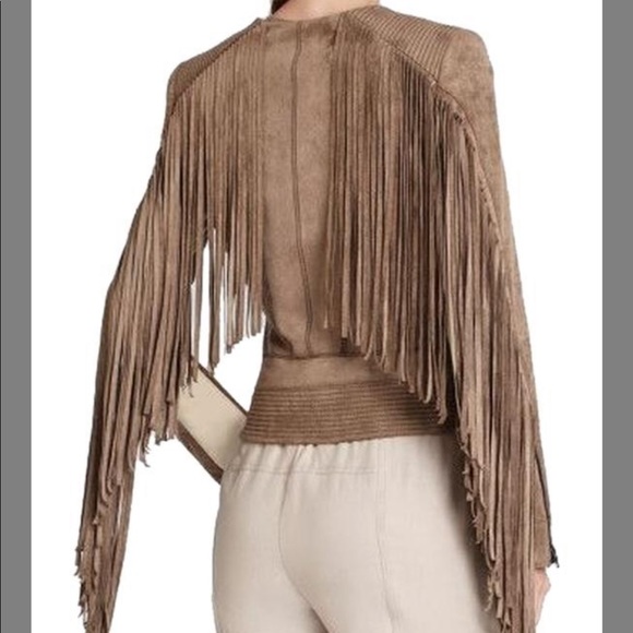 BCBG MAX Suede Jacket - Picture 3 of 5